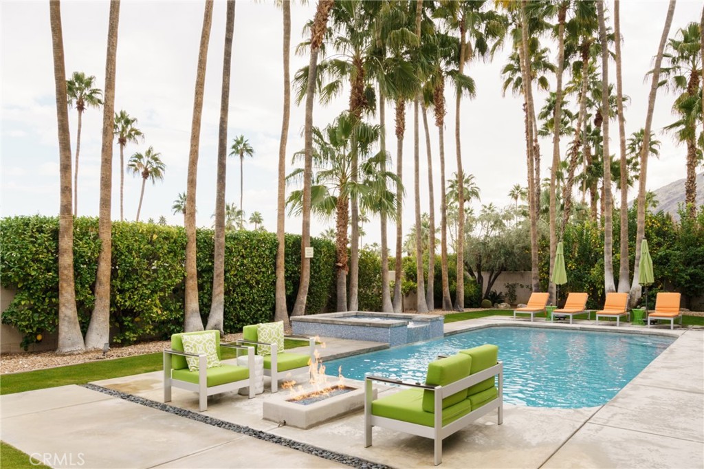 Residential Lease for rent at 1134 Abrigo Road, Palm Springs CA featuring 5 beds and 4 baths