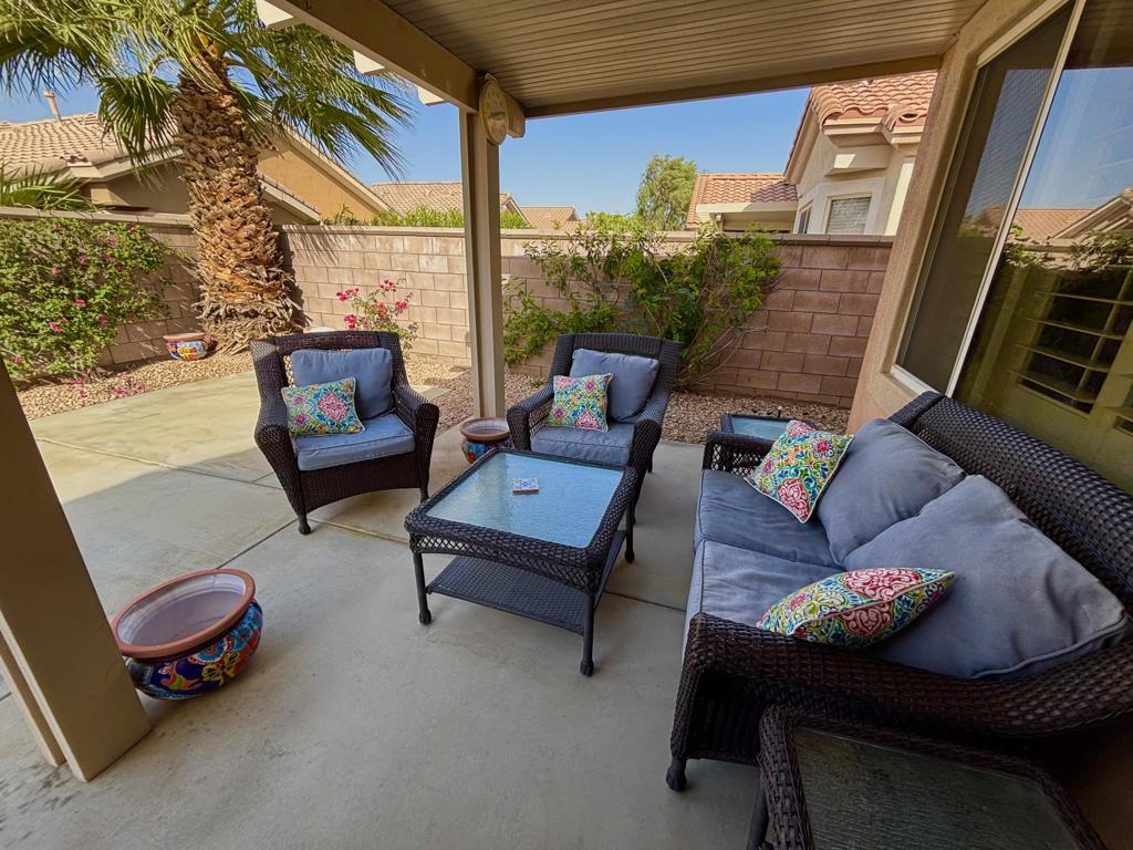 Residential Lease for rent at 78724 Palm Tree Avenue, Palm Desert CA featuring 2 beds and 2 baths