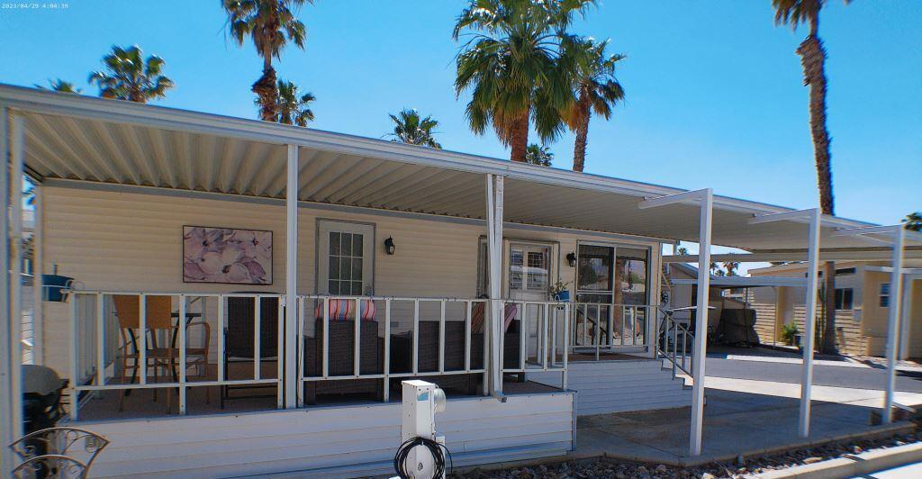 Manufactured In Park for sale at 84136 Ave 44, #638 638, Indio CA featuring 1 bed and 1 bath
