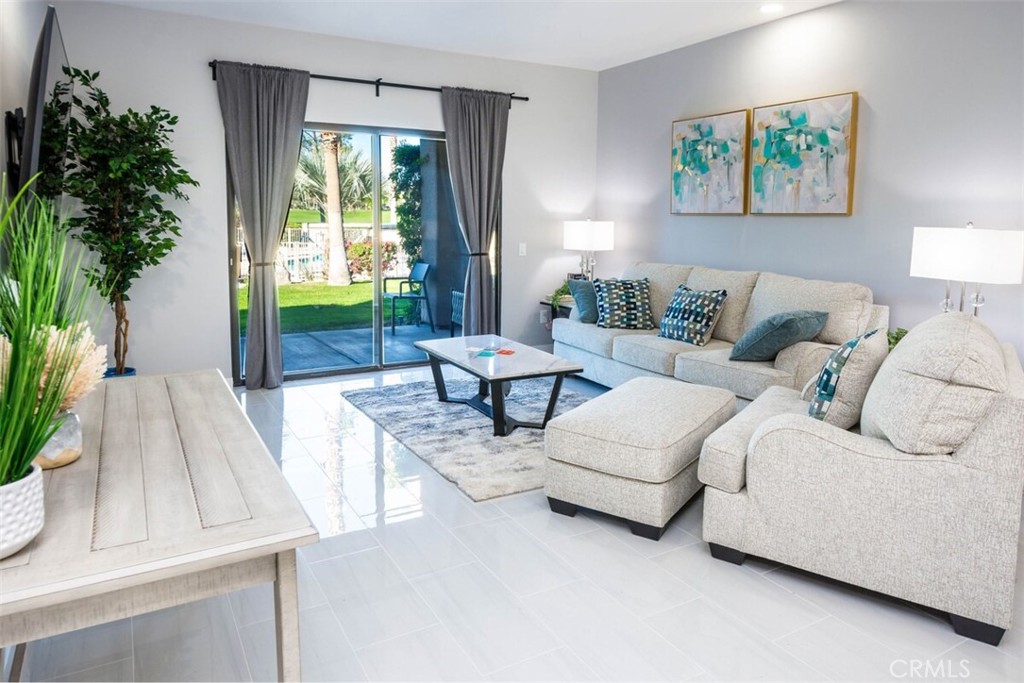 Residential Lease for rent at 28817 Isleta Court, Cathedral City CA featuring 2 beds and 2 baths