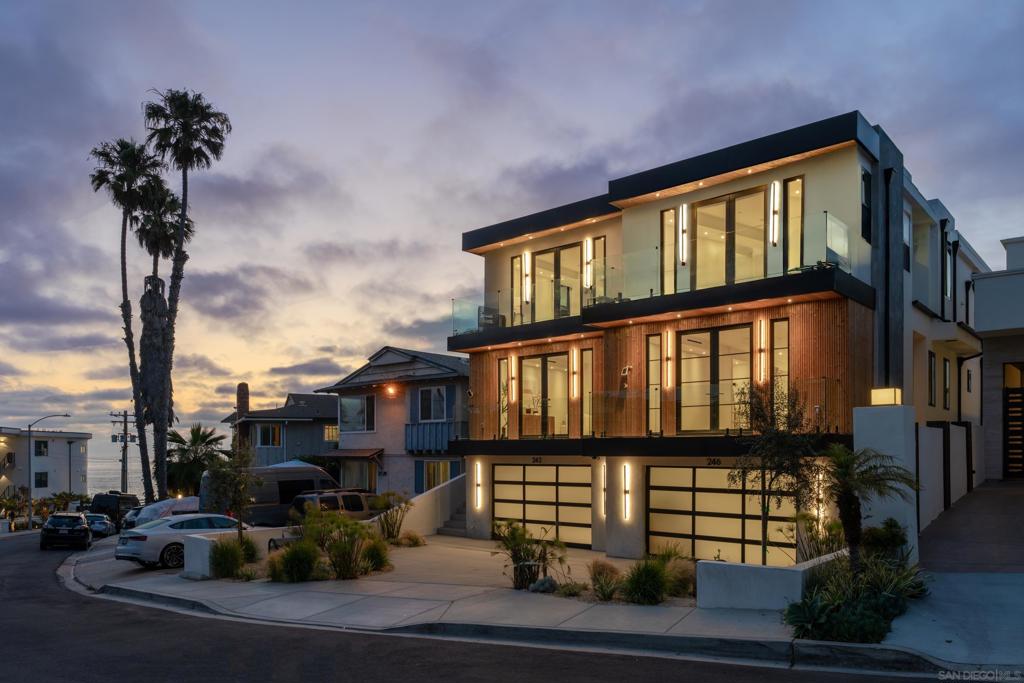 Residential Lease for rent at 246 Playa Del Norte, La Jolla, San Diego County CA featuring 5 beds and 6 baths
