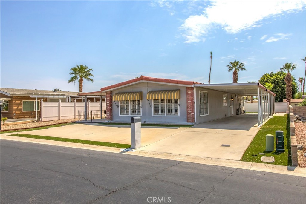 Manufactured In Park for sale at 74628 Azurite Circle E, Palm Desert CA featuring 2 beds and 2 baths