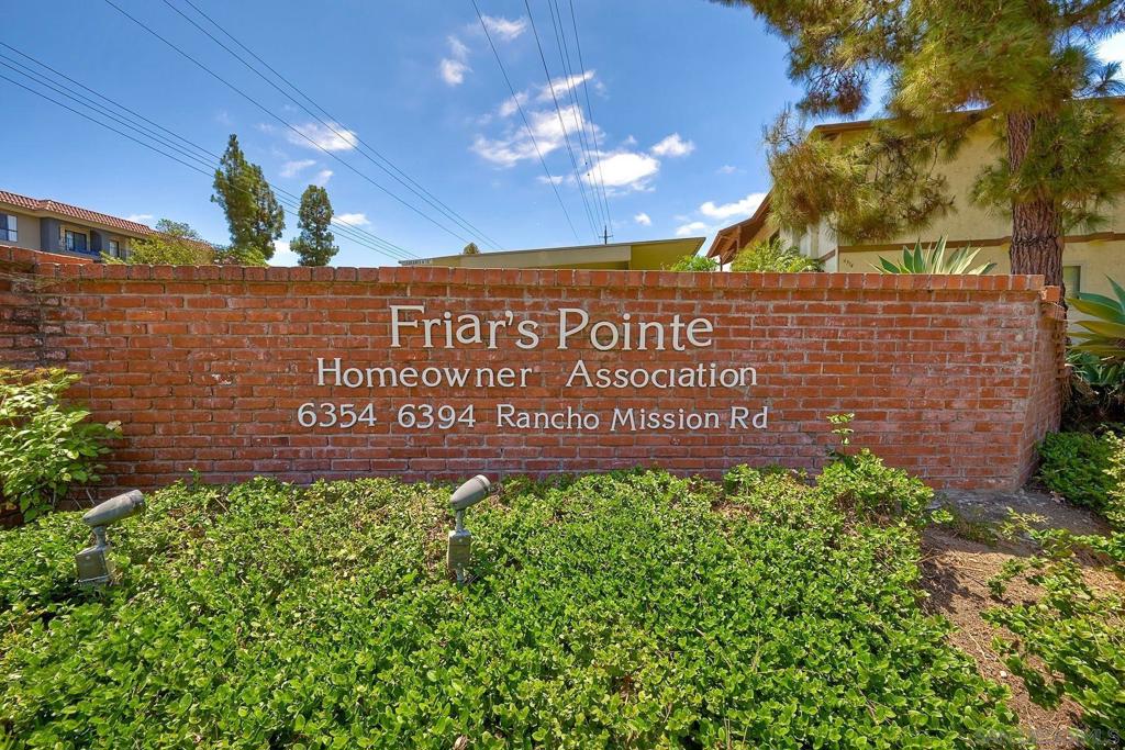 Residential for sale at 6358 Rancho Mission Rd 623, San Diego CA featuring 2 beds and 1 bath