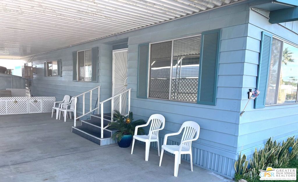 Manufactured In Park for sale at 17640 Corkill 67, Desert Hot Springs CA featuring 2 beds and 2 baths