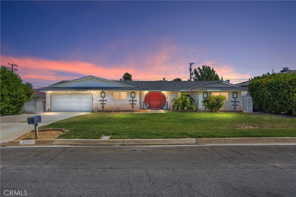 Residential for sale at 22654 Eton Drive, Grand Terrace CA featuring 4 beds and 3 baths