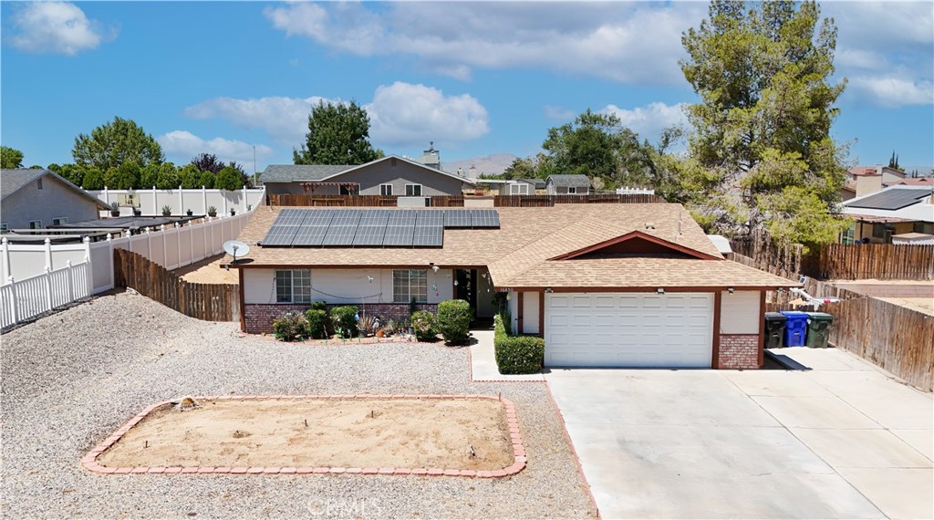 Residential for sale at 16850 Hidden Creek Drive, Victorville CA featuring 3 beds and 2 baths