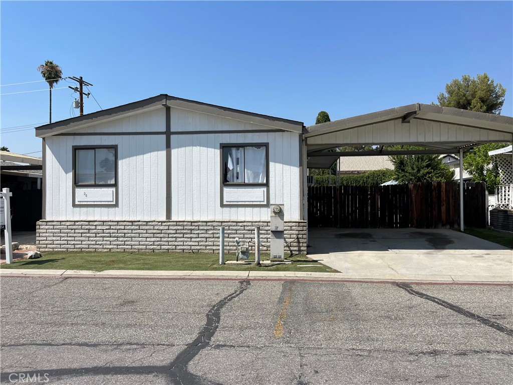 Manufactured In Park for sale at 7717 Church Avenue 54, Highland CA featuring 3 beds and 2 baths