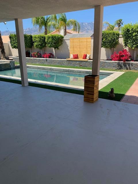 Residential Lease for rent at 27695 Hombria Drive, Cathedral City CA featuring 3 beds and 2 baths