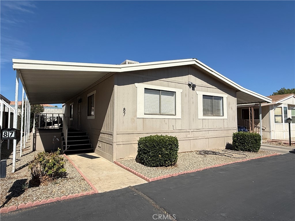 Manufactured In Park for sale at 14000 El Evado Road 87, Victorville CA featuring 2 beds and 2 baths