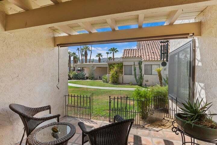 Residential Lease for rent at 73318 Shadow Mountain Drive B, Palm Desert CA featuring 2 beds and 2 baths
