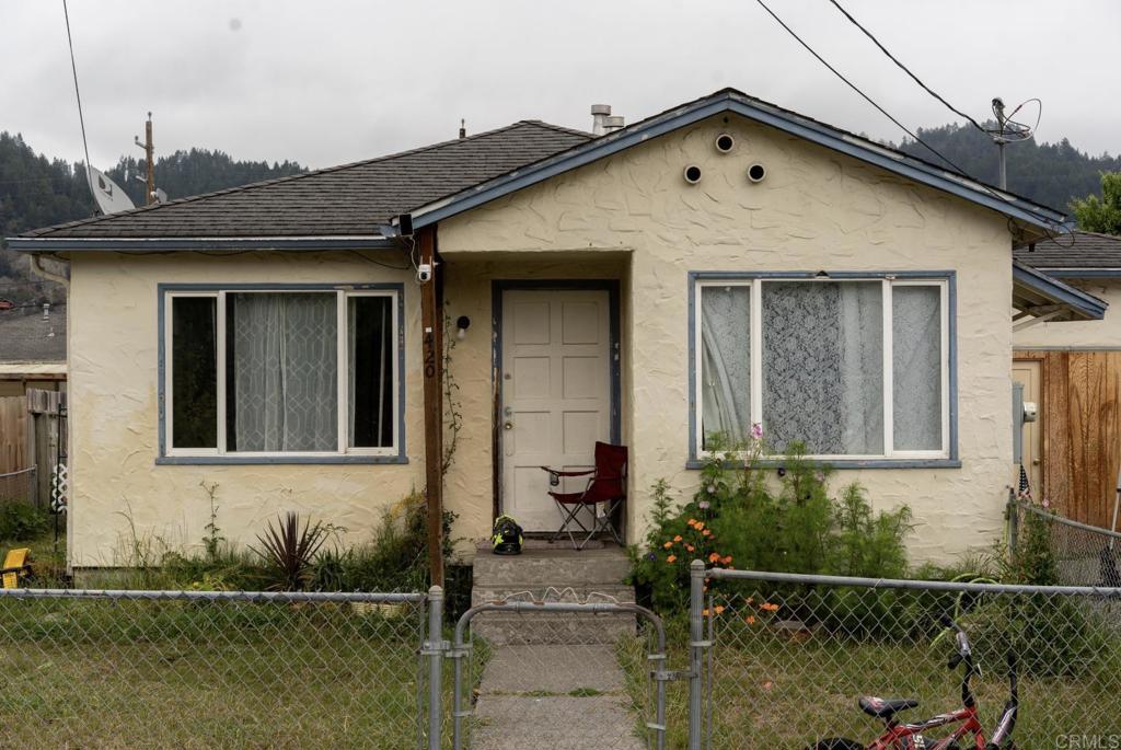Residential for sale at 420 1St Avenue, Rio Dell CA featuring 2 beds and 1 bath