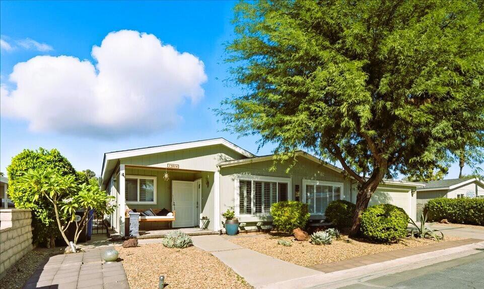 Manufactured In Park for sale at 73974 Zircon Circle W, Palm Desert CA featuring 2 beds and 2 baths