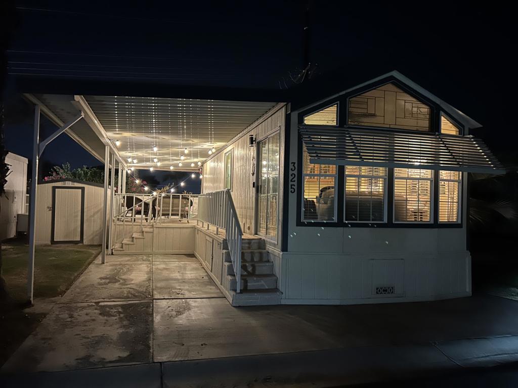 Manufactured In Park for sale at 84136 84136 Avenue 44, #325 325, Indio CA featuring 1 bed and 1 bath