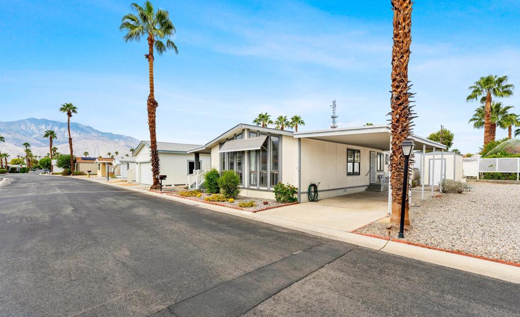 Manufactured In Park for sale at 244 Settles Drive, Cathedral City CA featuring 2 beds and 2 baths