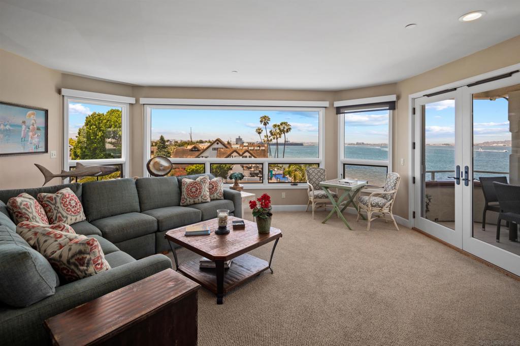 Residential Lease for rent at 1099 1st Street, Coronado CA featuring 2 beds and 3 baths