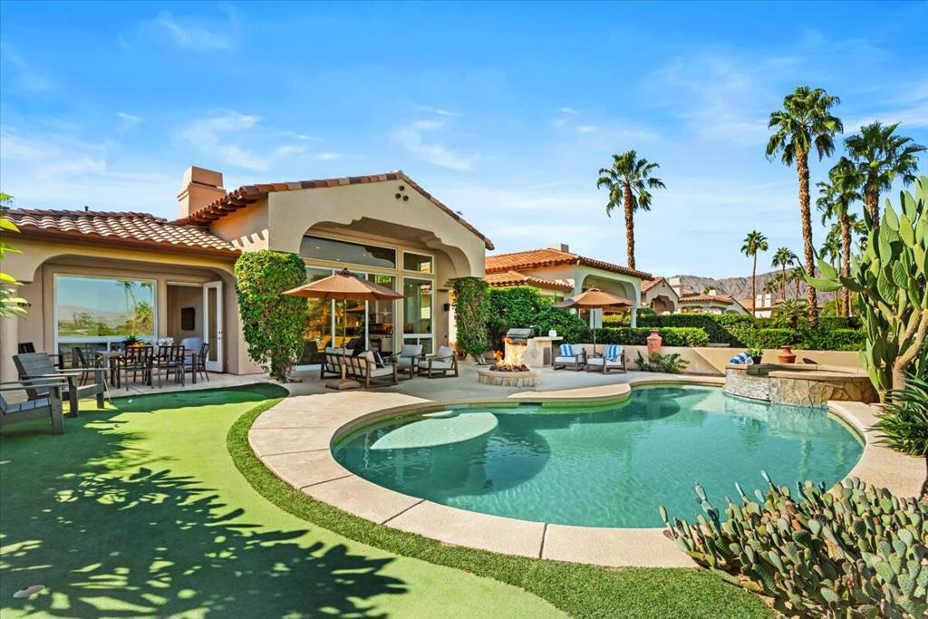 Residential Lease for rent at 79370 Mission Drive West Drive W, La Quinta CA featuring 4 beds and 4 baths