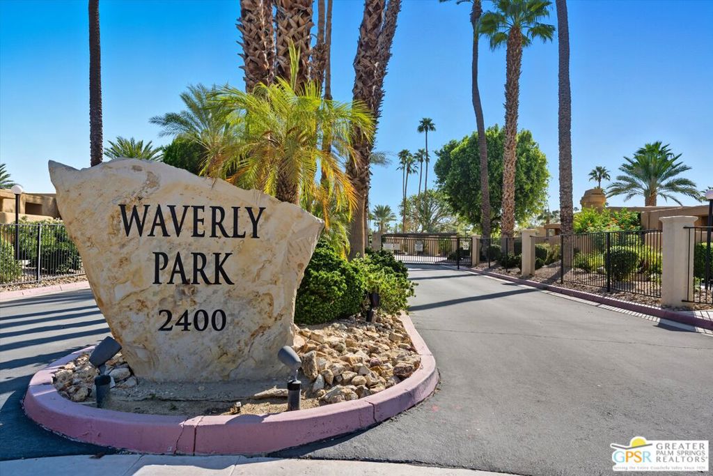 Residential for sale at 4881 S Winners Circle E, Palm Springs CA featuring 2 beds and 2 baths