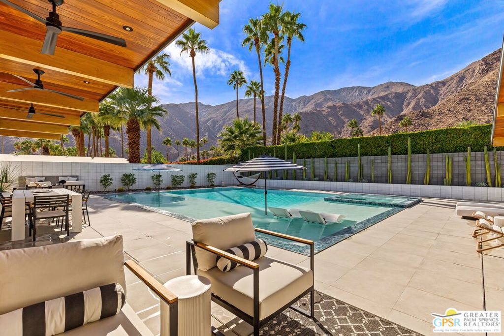 Residential for sale at 1189 N Rose Avenue, Palm Springs CA featuring 4 beds and 5 baths