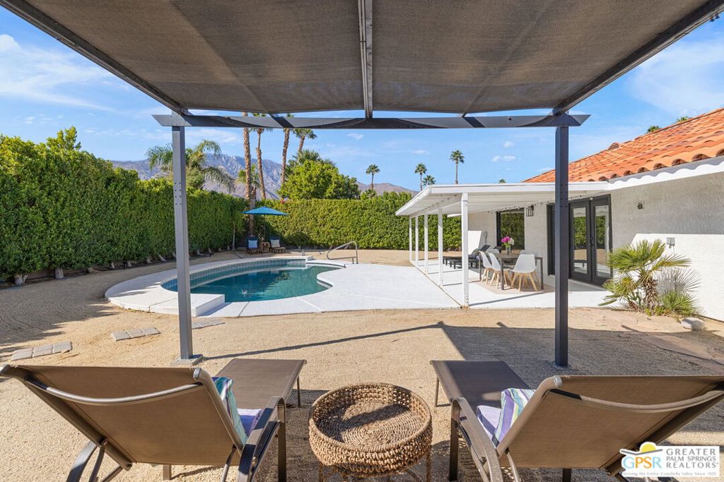 Residential for sale at 1489 E Francis Drive, Palm Springs CA featuring 3 beds and 3 baths