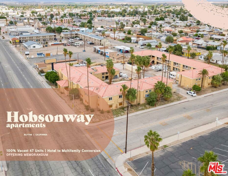 Residential Income for sale at 545 E Hobsonway, Blythe CA featuring 46 beds and 47 baths