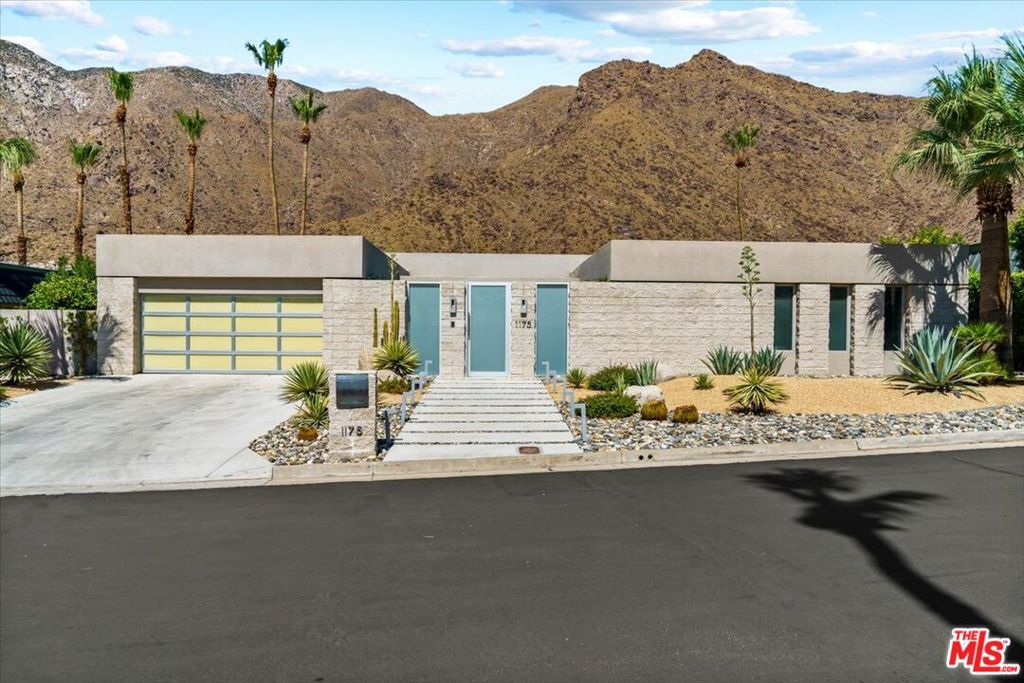 Residential Lease for rent at 1175 Los Robles Drive, Palm Springs CA featuring 3 beds and 4 baths