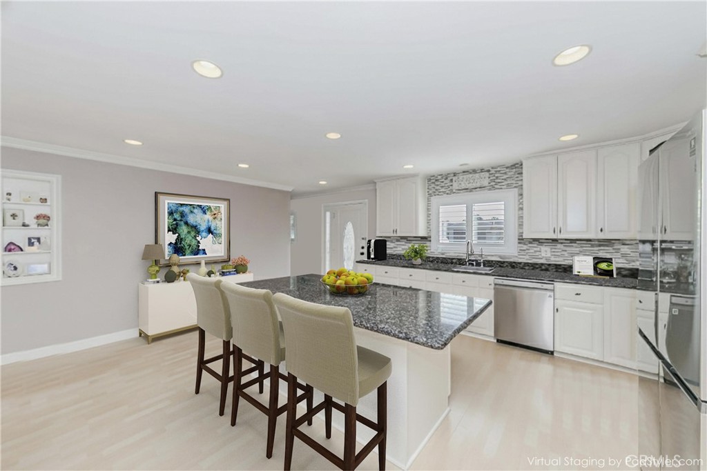 Residential Lease for rent at 5431 Marion, Cypress CA featuring 4 beds and 2 baths