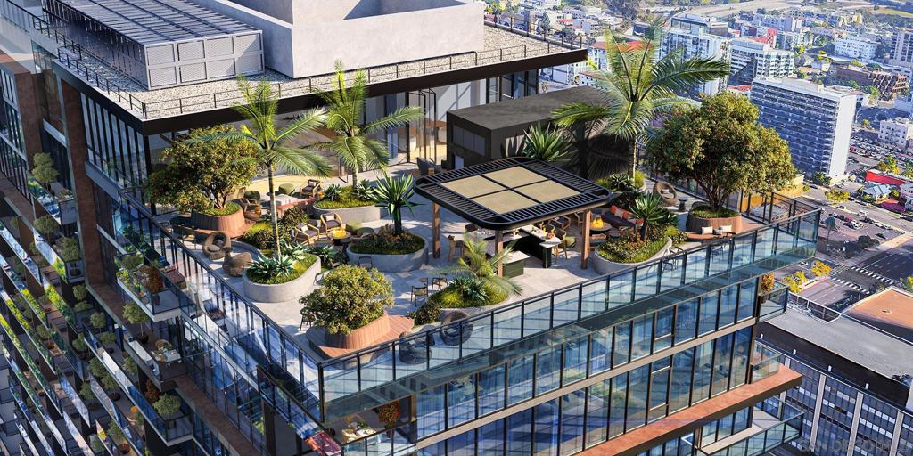 Residential Lease for rent at 1331 Columbia St 3610, San Diego CA featuring 3 beds and 3 baths