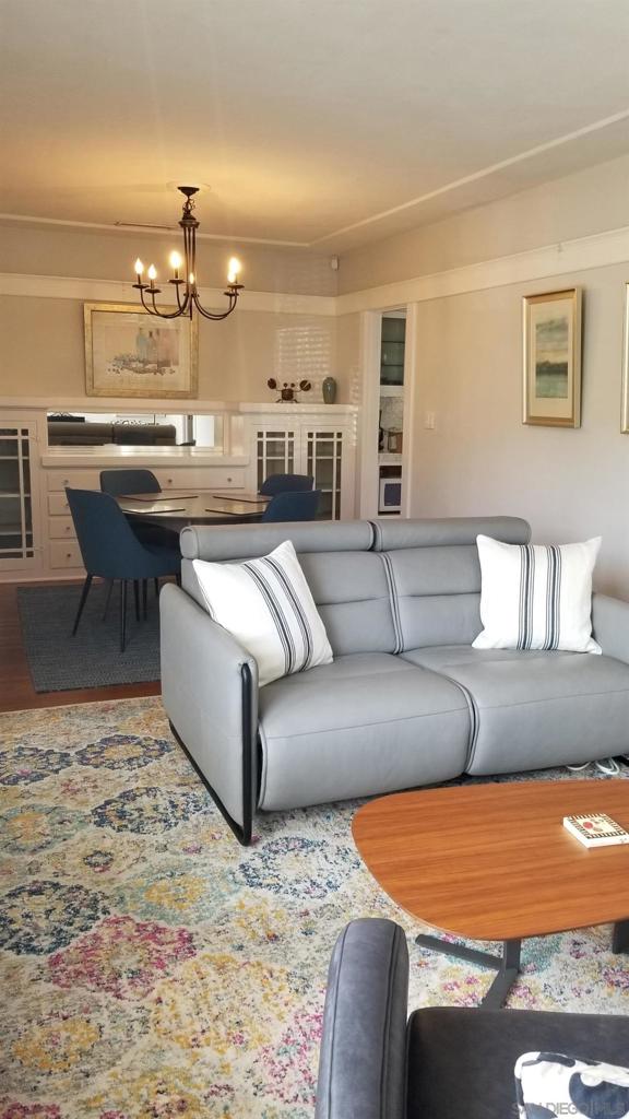 Residential Lease for rent at 817 Olive Ave, Coronado CA featuring 2 beds and 2 baths