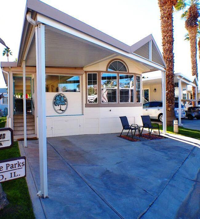Manufactured In Park for sale at 84136 Avenue 44 408, Indio CA featuring 1 bed and 1 bath