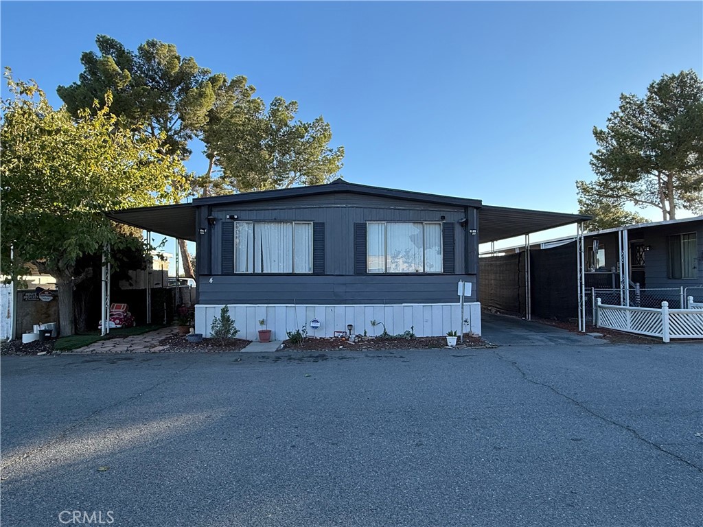 Manufactured In Park for sale at 18772 Bellflower Spc 4, Adelanto CA featuring 2 beds and 2 baths