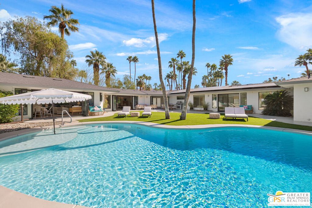 Residential for sale at 290 W Lilliana Drive, Palm Springs CA featuring 5 beds and 6 baths