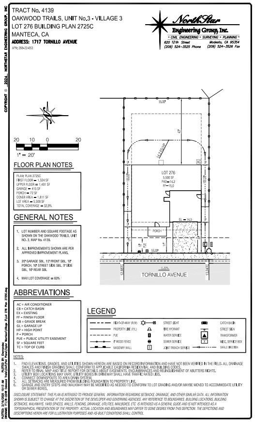 Residential for sale at 1717 Tornillo Avenue, Manteca CA featuring 5 beds and 3 baths