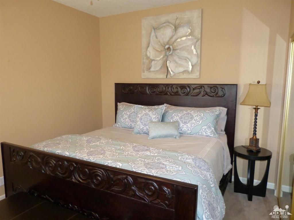 Residential Lease for rent at 221 Vista Royale Circle E, Palm Desert CA featuring 2 beds and 2 baths