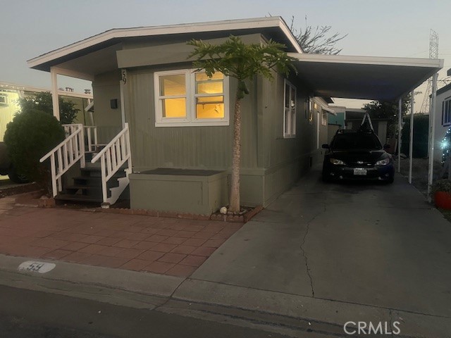 Manufactured In Park for sale at 4101 N Paramount Blvd Space 59, Pico Rivera CA featuring 2 beds and 1 bath