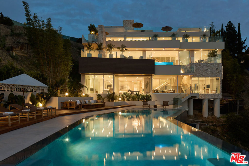 Residential for sale at 1615 Blue Jay Way, West Hollywood CA featuring 5 beds and 9 baths