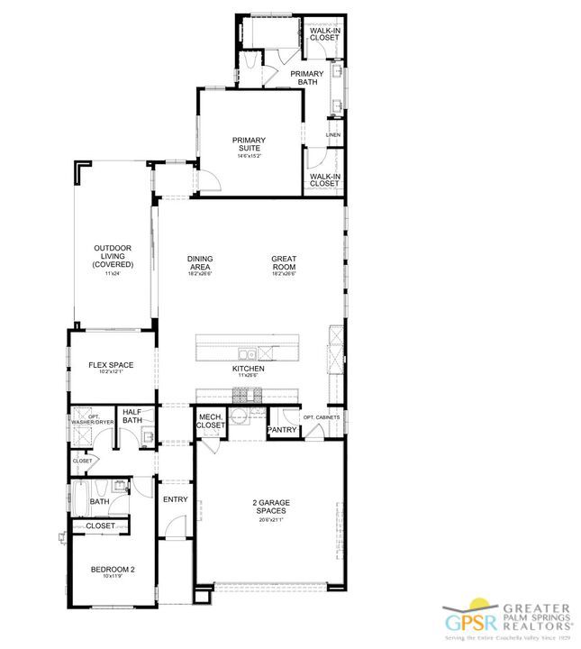 Residential for sale at 5 Violet View Way Lot #308, Rancho Mirage CA featuring 2 beds and 3 baths