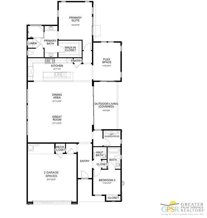 Residential for sale at 4 Heliotrope Avenue Lot #299, Rancho Mirage CA featuring 2 beds and 3 baths