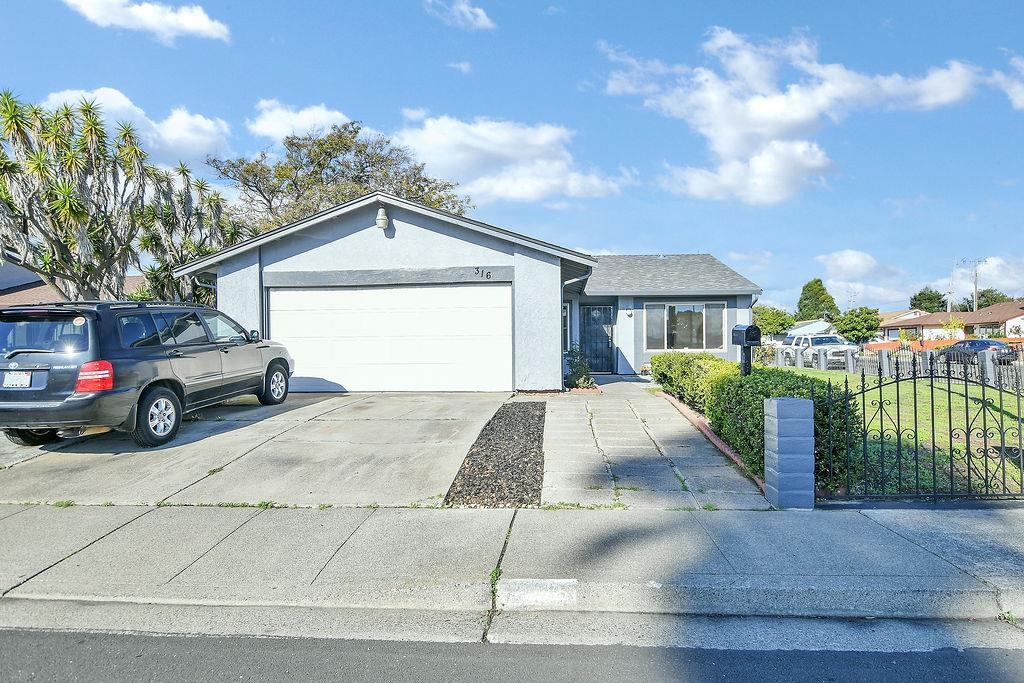 Residential for sale at 316 Meadows Dr, Vallejo CA featuring 4 beds and 2 baths