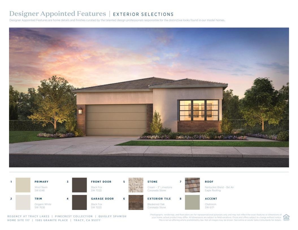 Residential for sale at 1585 Granite Place, Tracy CA featuring 2 beds and 2 baths