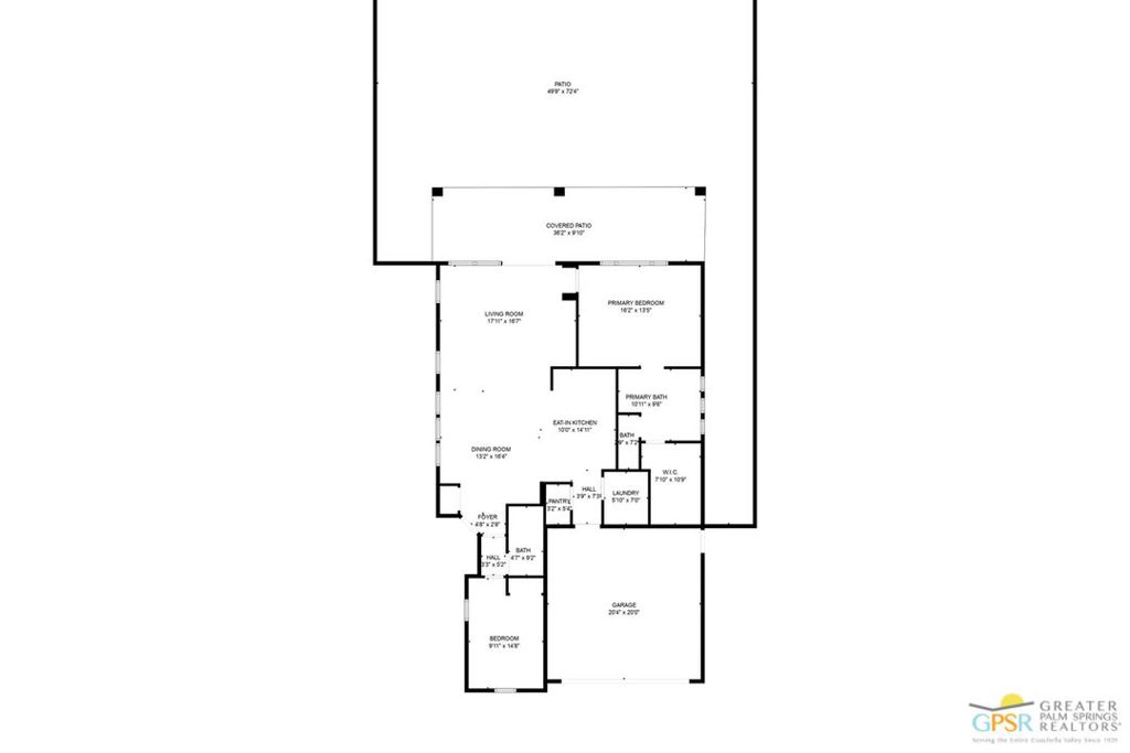 Residential Lease for rent at 69 Cabernet, Rancho Mirage CA featuring 2 beds and 2 baths