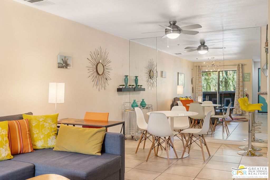 Residential for sale at 575 N Villa Court 204, Palm Springs CA featuring 1 bed and 1 bath