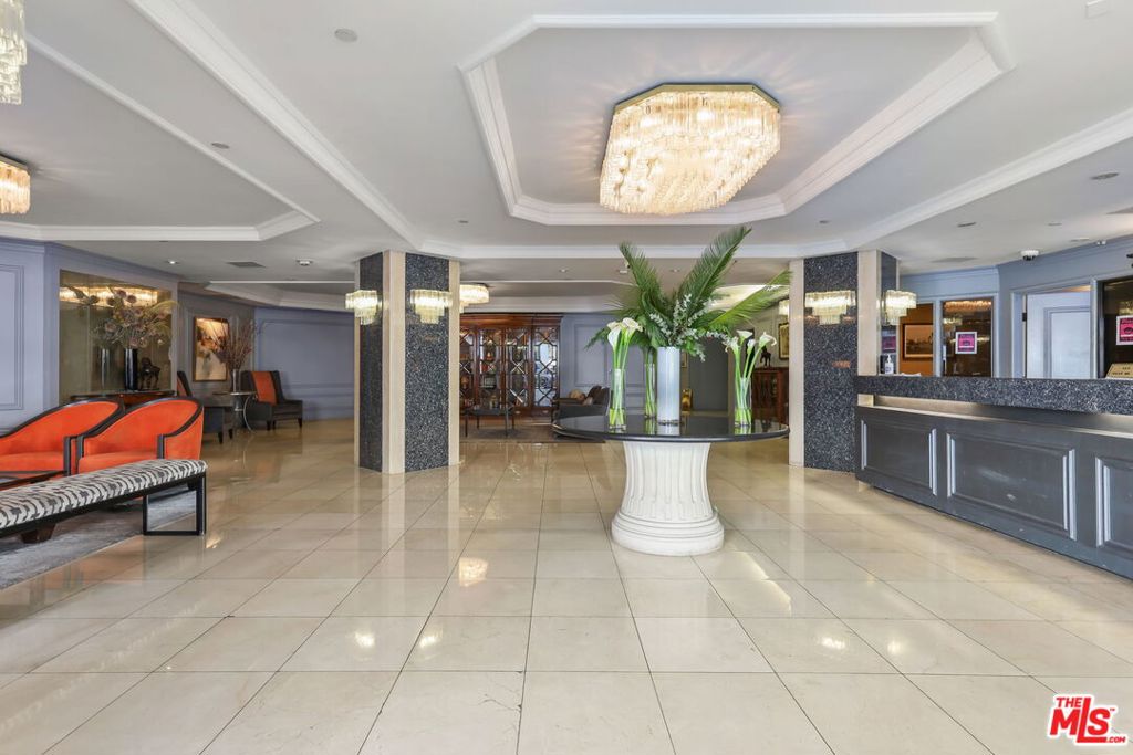Residential for sale at 10660 Wilshire Boulevard 407, Los Angeles CA featuring 1 bed and 2 baths