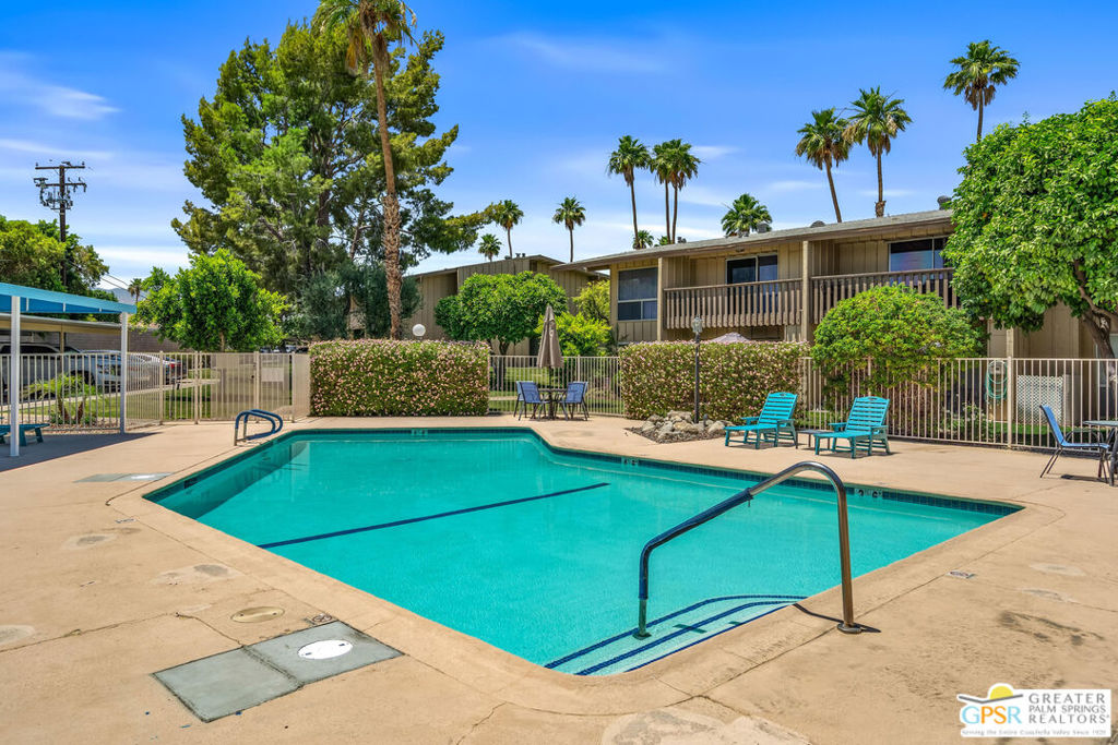Residential for sale at 77845 California Drive D9, Palm Desert CA featuring 1 bed and 1 bath