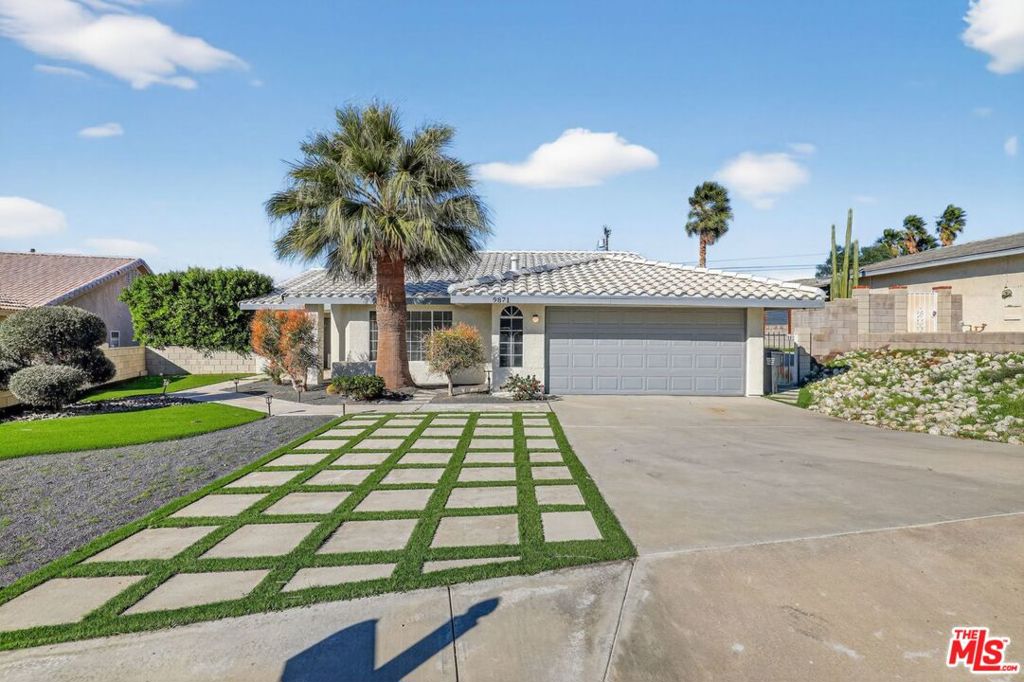 Residential for sale at 9871 San Rafael Drive, Desert Hot Springs CA featuring 3 beds and 2 baths
