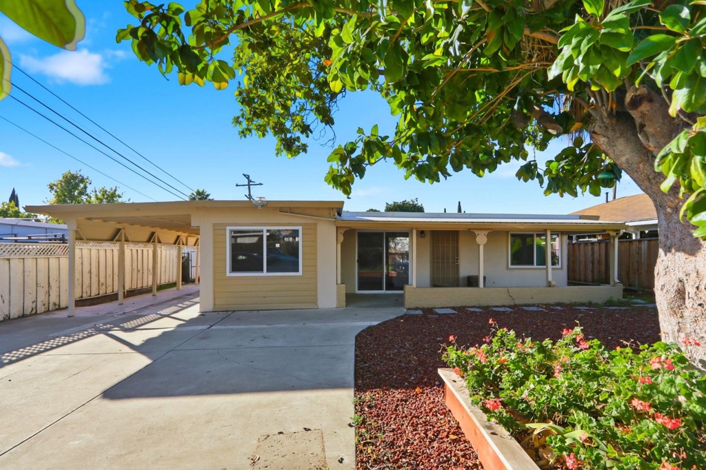 Residential Lease for rent at 10311 Ryan St, San Jose, Santa Clara County CA featuring 4 beds and 2 baths
