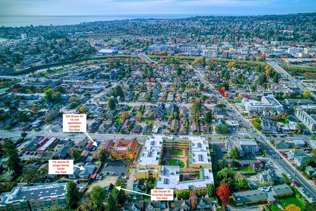 Residential for sale at 319 Jessie Street, Santa Cruz CA featuring 3 beds and 2 baths