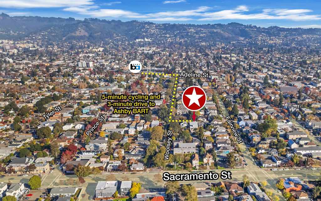 Residential Income for sale at 3138 California St, Berkeley CA