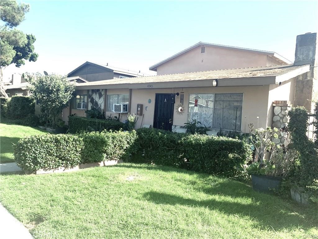 Residential Income for sale at 4545 Canoga Street, Montclair CA