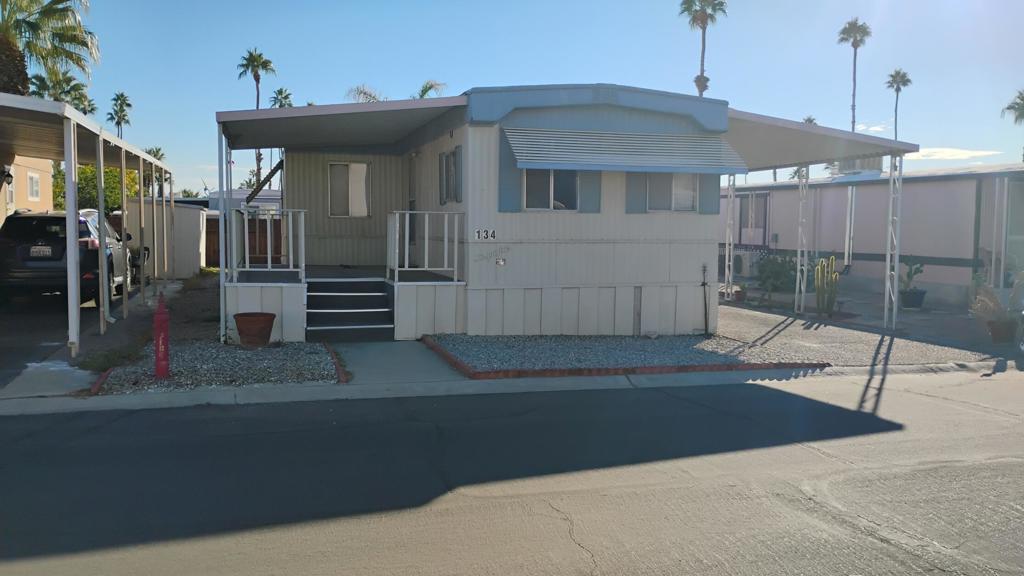 Manufactured In Park for sale at 51 555 Monroe Street 134, Indio CA featuring 2 beds and 1 bath
