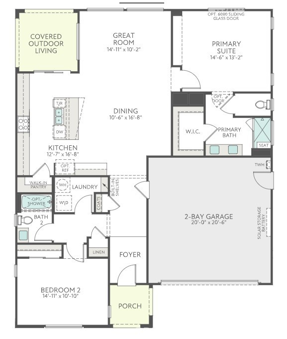 Residential for sale at 1575 Winding Sun Drive, Beaumont CA featuring 2 beds and 2 baths
